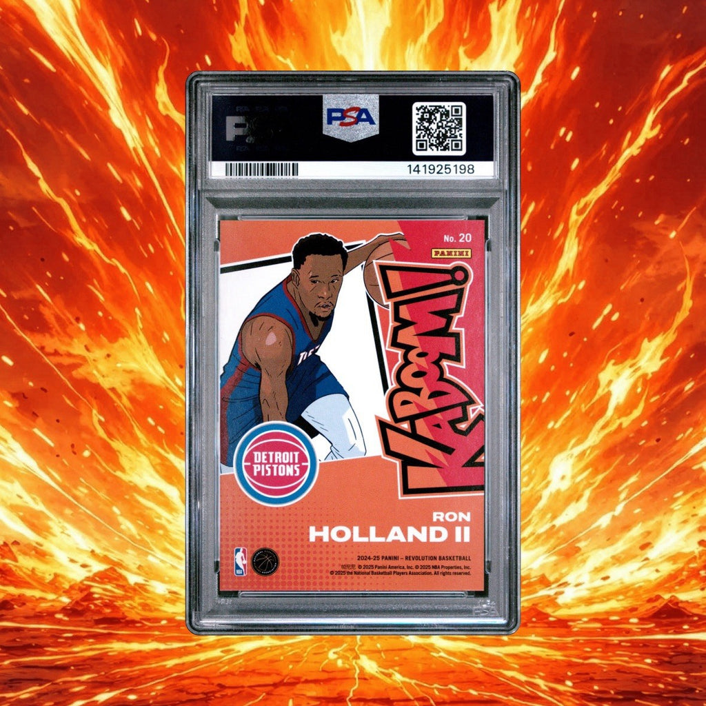 2024-25 Panini Revolution Ron Holland II Kaboom 💥 PSA 10 GEM 💎 Rookie