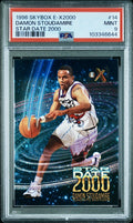 1996-97 Skybox E-X2000 - Star Date 2000 Damon Stoudamire #14 PSA 9 Pop 11
