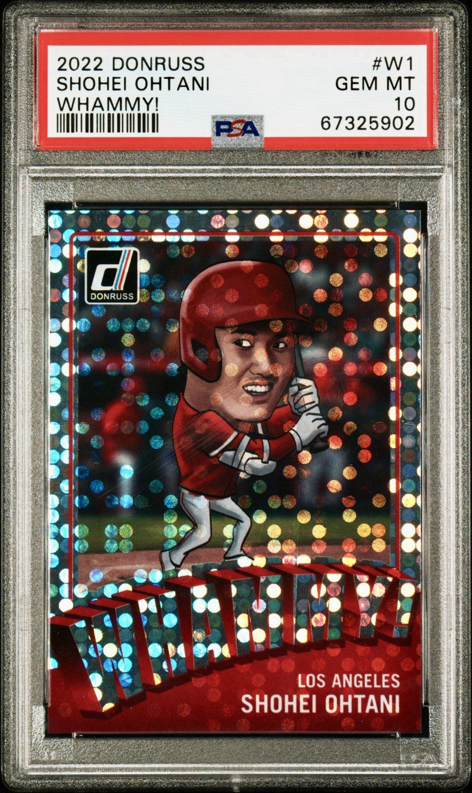 2022 Panini Donruss - Whammy Shohei Ohtani #W1 PSA 10 💎 Pop 32 SSP Case Hit 💥