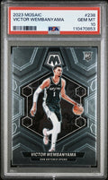 2023-24 Panini Mosaic - Rookies Victor Wembanyama #238 (RC) PSA 10 Gem 💎