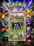 1999 POKEMON JAPANESE GYM 2 #34 GIOVANNI'S NIDOKING-HOLO PSA 9