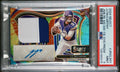 2024 Select Jumbo Rookie Signature Swatch Tie-dye J.J. McCarthy #JRSS-JMY /25