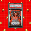 2025 Leaf Metal Pop Century Be Still My Heart🧡1/1 Margot Robbie Auto PSA 10/10