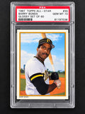 1987 Topps Glossy All-Star Collector's Edition Barry Bonds #30 (RC) PSA 10