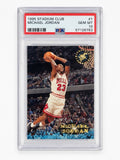1995-96 Topps Stadium Club - Michael Jordan #1 PSA 10 GEM 💎 Chicago 🐐